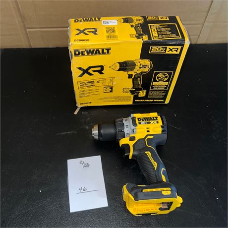 Retail $199.00 DEWALT 20V 1/2 in. Hammer Drill Tool Only