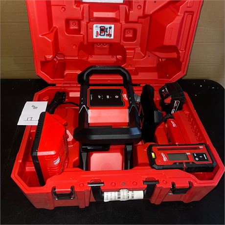 Retail $1,199.00 Milwaukee M18 2000 ft. Rotary Laser Level Kit