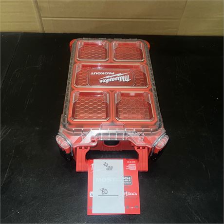 Retail $34.97 Milwaukee PACKOUT 5-Compartment Organizer